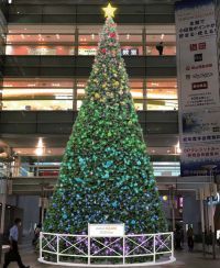 小田急相模大野ステーションスクエア クリスマスツリーの写真
