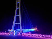 上野スカイブリッジイルミネーションの写真