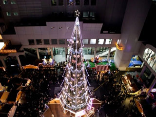 ドイツ・クリスマスマーケット大阪&空中庭園Xmas写真２