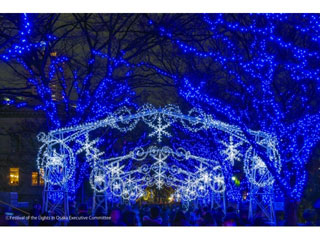 OSAKA光のルネサンス「中之島イルミネーションストリート」12/1～12/13のプレビュー期間にも点灯！
