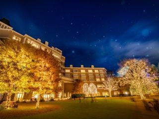 仙台ロイヤルパークホテル ガーデンイルミネーション “ランタンが灯る、ひかりの森”写真１