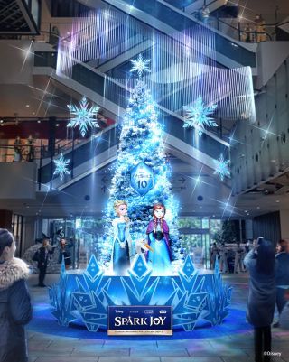 MARK IS みなとみらい “FROZEN CRYSTAL TREE”写真１