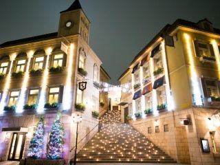 覚王山ル・アンジェ教会 クリスマスイルミネーション写真１