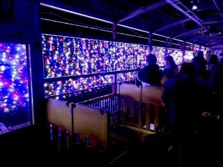 嵯峨野観光鉄道ライトアップ&イルミネーション「光の幻想列車」写真２