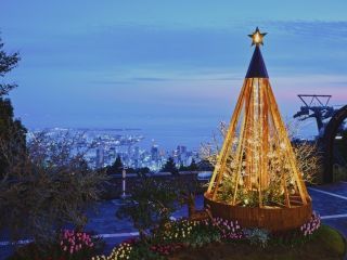 神戸布引ハーブ園 ロープウェイ「古城のクリスマス」の写真４