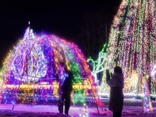 KOIWAI Winter Lights 銀河農場の夜写真１