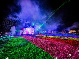 東武動物公園 ウインターイルミネーション写真１