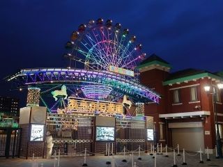 あらかわ遊園イルミネーション写真２