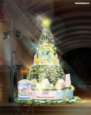 クイーンズスクエア横浜クリスマス 『映画 すみっコぐらし 空の王国とふたりのコ』 キラキラたからものクリスマス写真１