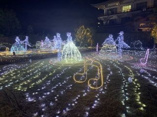 びわ湖大津館イルミネーション「光が織りなすナイトミュージアム」写真２