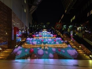 京都駅ビル グラフィカルイルミネーションPlus写真１