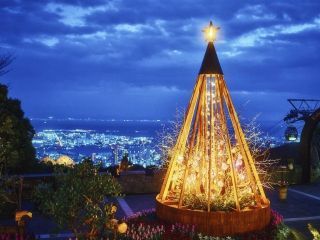 神戸布引ハーブ園 ロープウェイ「神戸クリスマスマーケット」の写真３