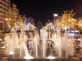 みなと大通り公園イルミネーション写真１