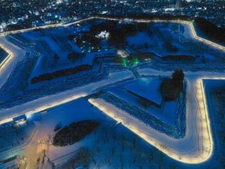 五稜星の夢イルミネーション写真１