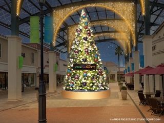 あみプレミアム・アウトレット ウィンターイルミネーション写真１