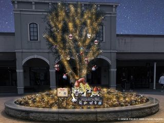 あみプレミアム・アウトレット ウィンターイルミネーション写真２