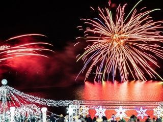 榛名湖花火&イルミウィンターフェス写真1