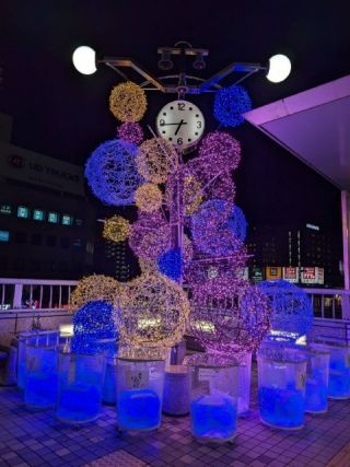 あげおイルミネーション写真１