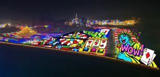 東京ドイツ村ウインターイルミネーション写真１