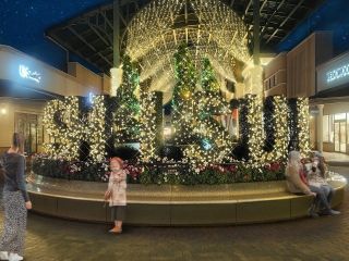 酒々井プレミアム・アウトレット ウィンターイルミネーションの写真３