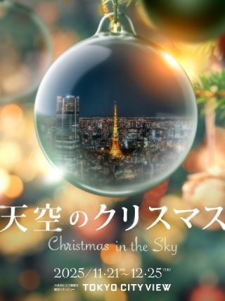 六本木ヒルズ展望台 東京シティビュー「天空のクリスマス」写真１