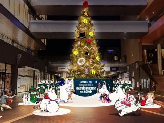二子玉川ライズ クリスマス「HEARTLIGHT HOLIDAY With MOOMIN」写真１