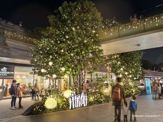 二子玉川ライズ クリスマス「HEARTLIGHT HOLIDAY With MOOMIN」写真２