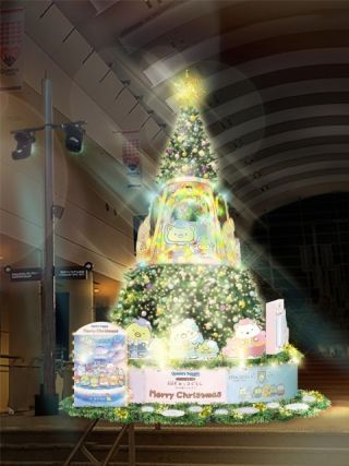 クイーンズスクエア横浜クリスマス ×『映画 すみっコぐらし 空の王国とふたりのコ』キラキラたからものクリスマス写真1