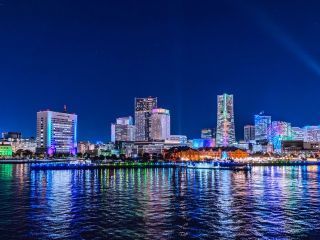 夜にあらわれる光の横浜〈ヨルノヨ〉写真２