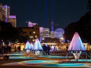 夜にあらわれる光の横浜〈ヨルノヨ〉の写真４