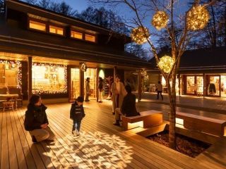 軽井沢星野エリアのクリスマス写真2