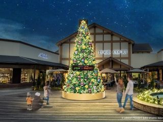 土岐プレミアム・アウトレット ウィンターイルミネーション写真1