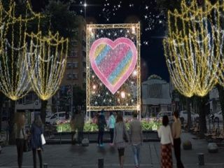 青葉シンボルロードイルミネーション写真１