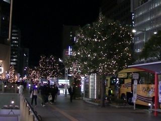 名駅通 イルミネーション写真１