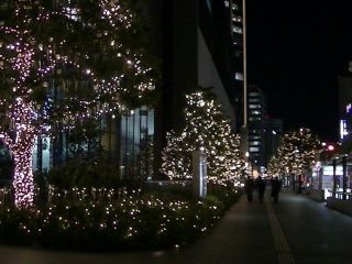名駅通 イルミネーション写真２