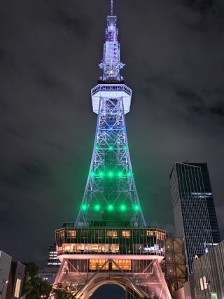 中部電力 MIRAI TOWERライトアップの写真３