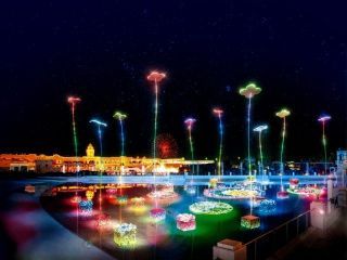 ラグーナ イルミネーション 光と水のカーニバル写真１