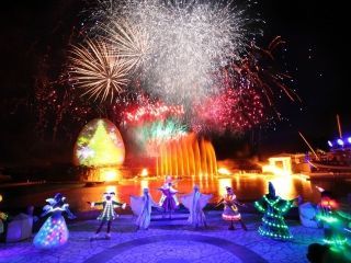 ラグーナ イルミネーション 光と水のカーニバル写真２