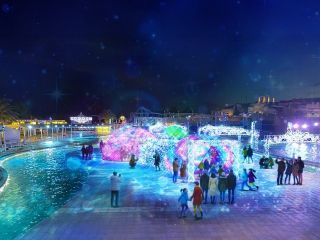 ラグーナ イルミネーション 光と水のカーニバルの写真３