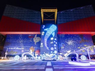 海遊館イルミネーション写真２