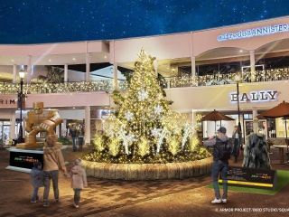 りんくうプレミアム・アウトレット ウィンターイルミネーション写真2