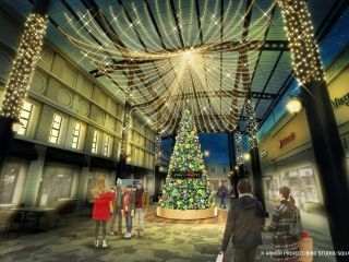 神戸三田プレミアム・アウトレット ウィンターイルミネーション写真１