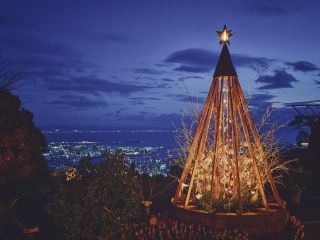 神戸布引ハーブ園 ロープウェイ 「神戸クリスマスマーケット」写真１