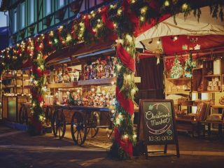 神戸布引ハーブ園 ロープウェイ 「神戸クリスマスマーケット」写真２