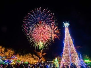 ウインターイルミネーション 備北イルミ写真１