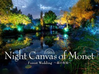 モネのナイトキャンバス Forest Wedding写真１