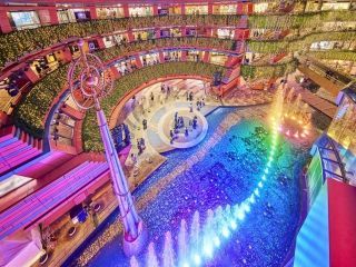 キャナルシティ博多 キャナルイルミネーション写真１