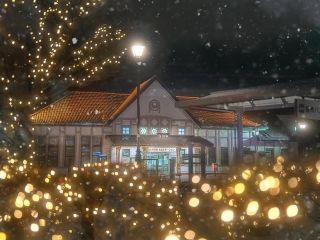 みんなのヒカリ 白河駅前イルミネーション写真２