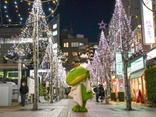 志木駅東口駅前イルミネーション写真1