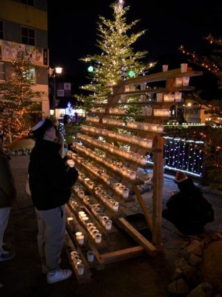 Love&Peaceキャンドルイルミネーションin下呂温泉写真2